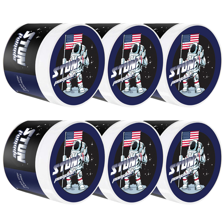 STUN Hair Pomade for Men – Firm Hold & High Shine (Pack of 6) - STUN