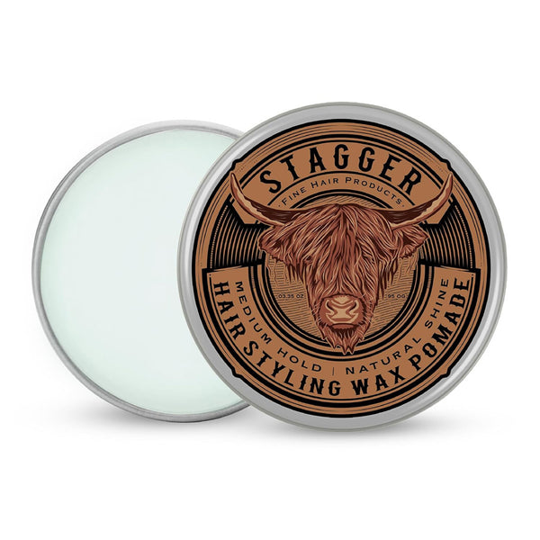 STAGGER Sandalwood Beard Balm – Natural Leave-In Conditioner & Wax for Men - PA Cosmetics