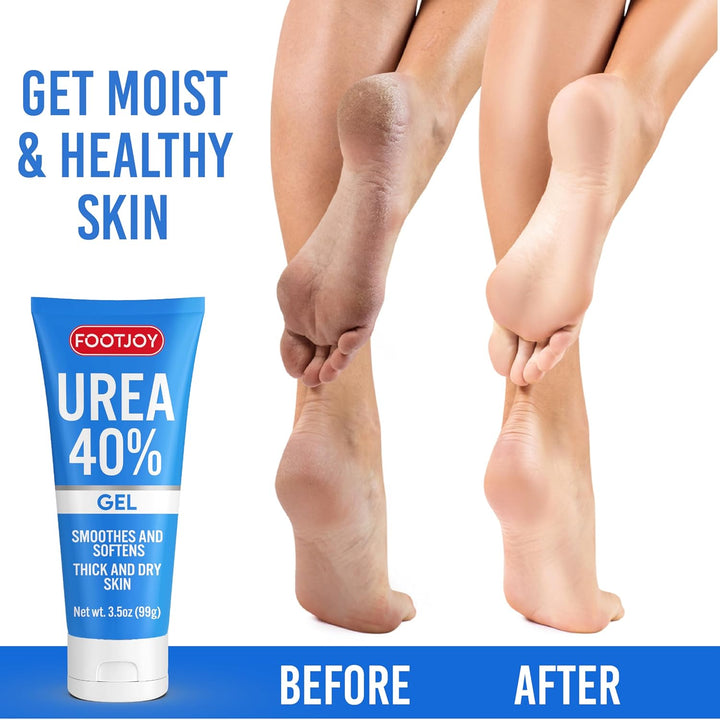 FOOTJOY Urea Gel 40% – Fast Absorbing Foot & Skin Repair Gel (10 Pack) - PA Cosmetics